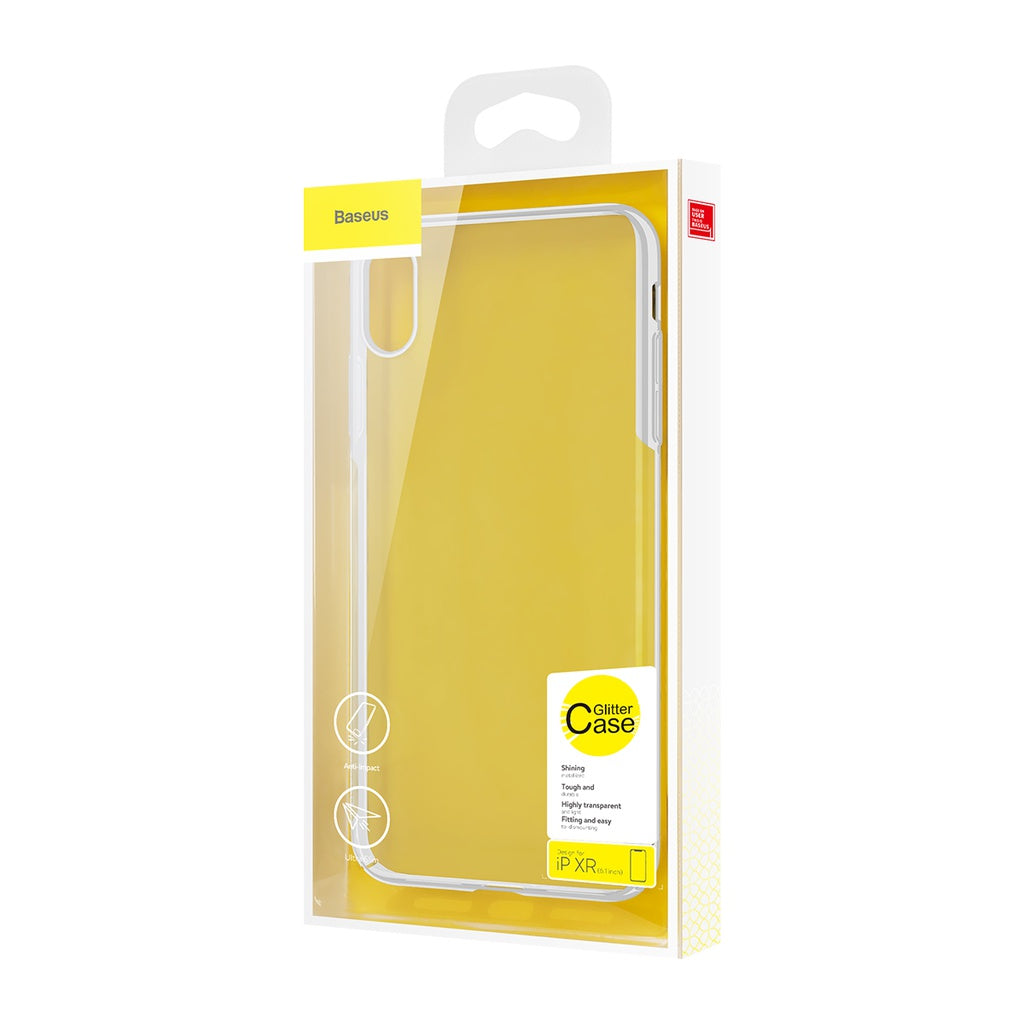 Baseus Glitter Case iPhone XR - White