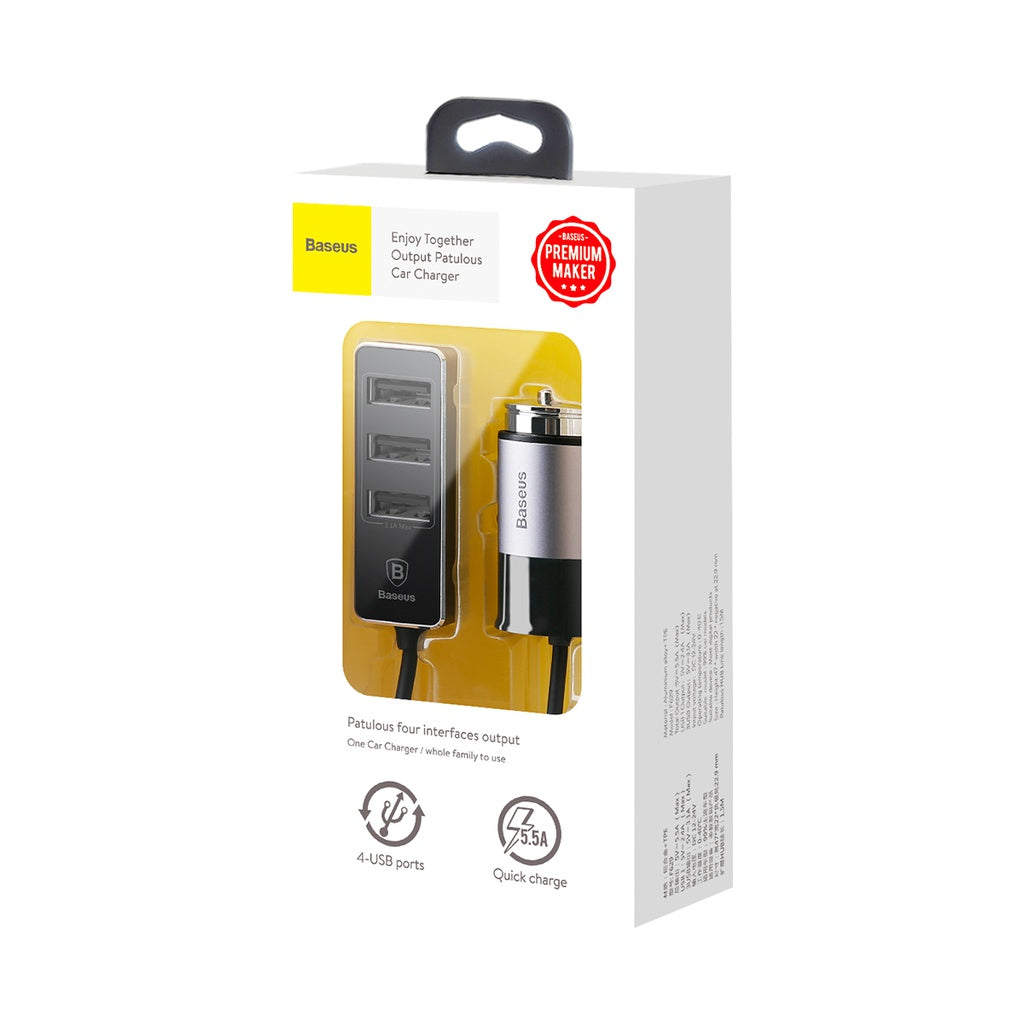 Baseus Enjoy Together Car Charger 5.5A