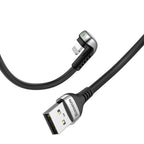 Baseus U Shaped Gaming iPhone Cable 1.5A 2M - Black