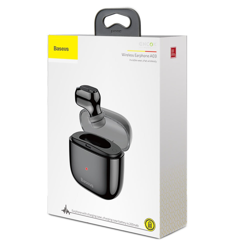 Baseus Encok Wireless Earphone A03 - Black