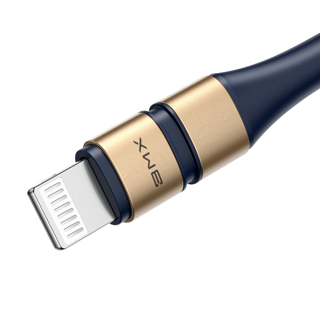 Bmx Double MFi Cable Type-C To iPhone PD 1.8M - Gold