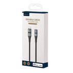 Bmx Double MFi Cable Type-C To iPhone PD 1.8M - Gold