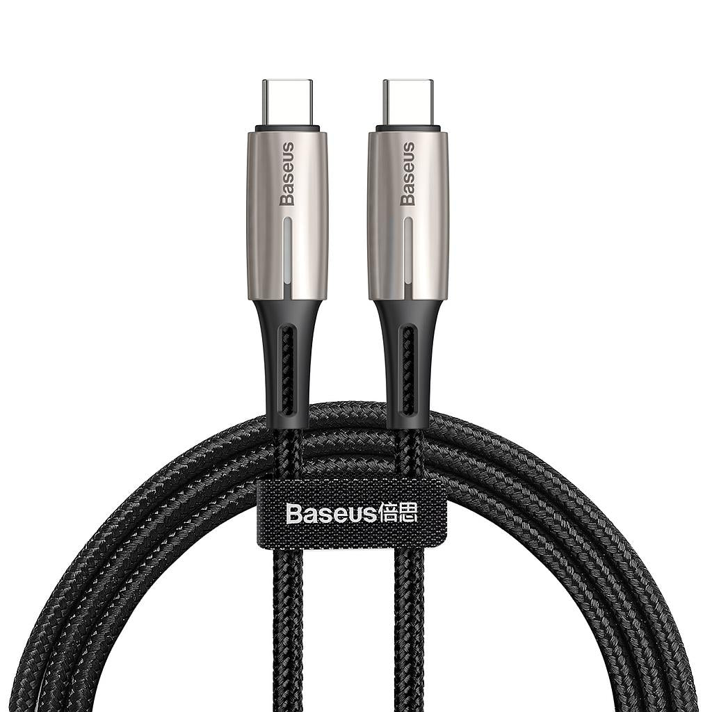 Baseus Water Drop Lamp Cable Type-C 3A 60W 1M - Black