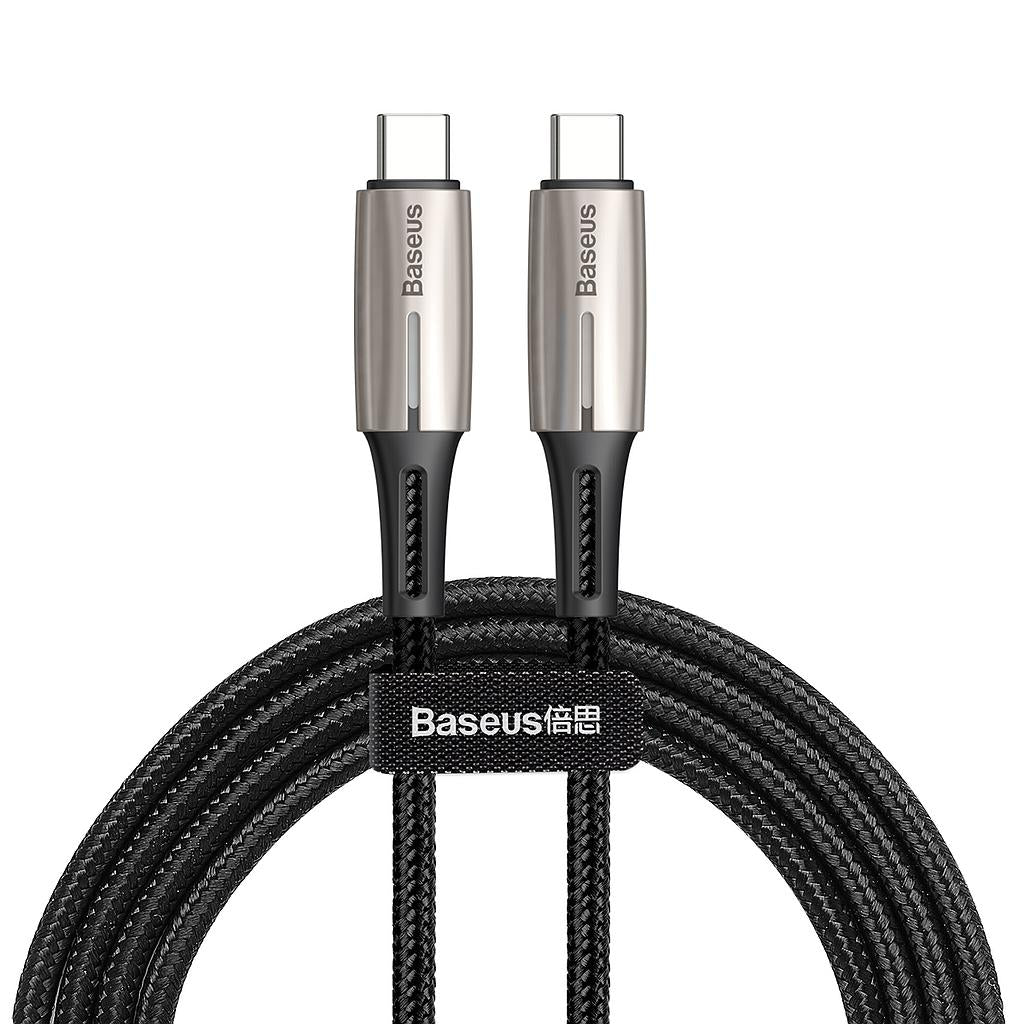 Baseus Water Drop Lamp Cable Type-C 3A 60W 2M - Black
