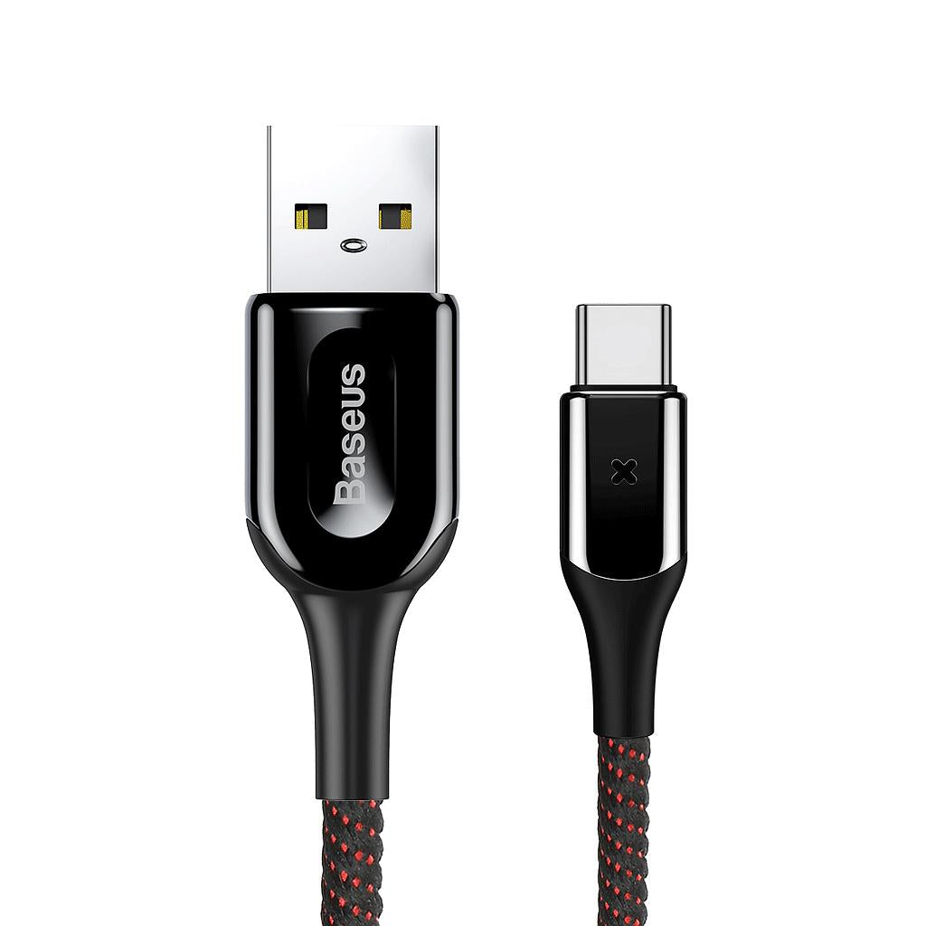 Baseus X-Type Light Cable For Type-C 3A 1M