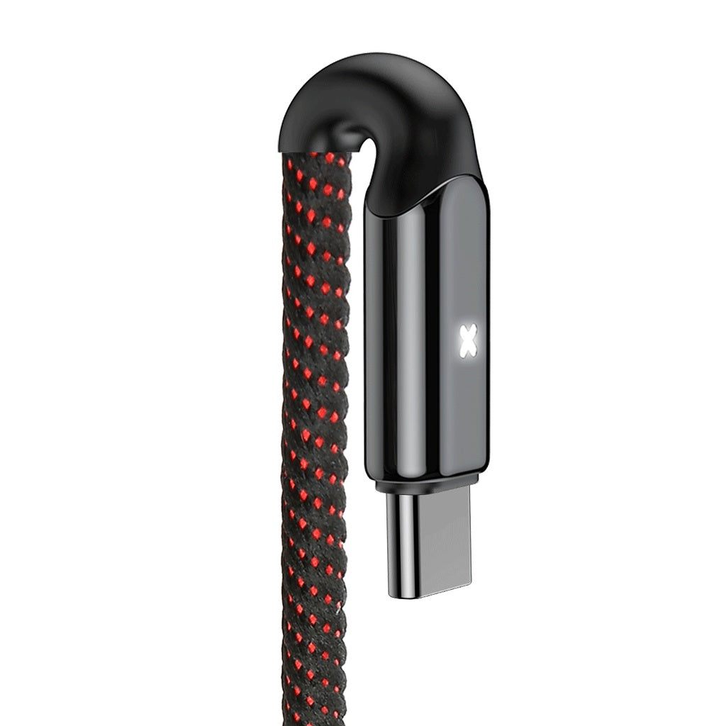 Baseus X-Type Light Cable For Type-C 3A 1M