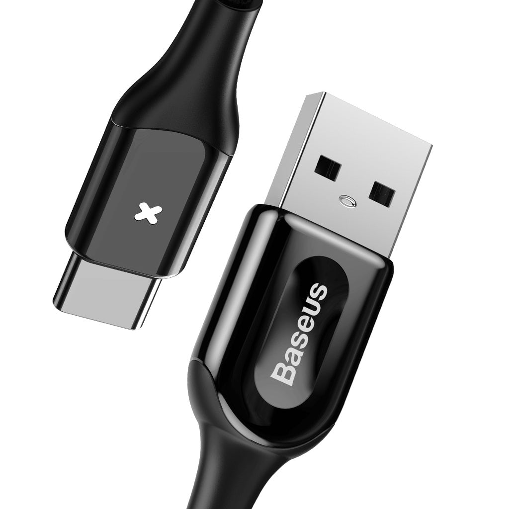 Baseus X-Type Light Cable For Type-C 3A 1M