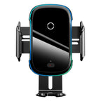 Baseus Light Electric Holder Wireless Charger(15W) - Black