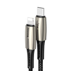 Baseus Waterdrop Cable Type-C to iP PD 18W 1.3m - Black