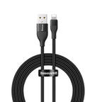 Baseus 2-In-1 Cable USB-A+Type-C To Ip 18W Max 1M