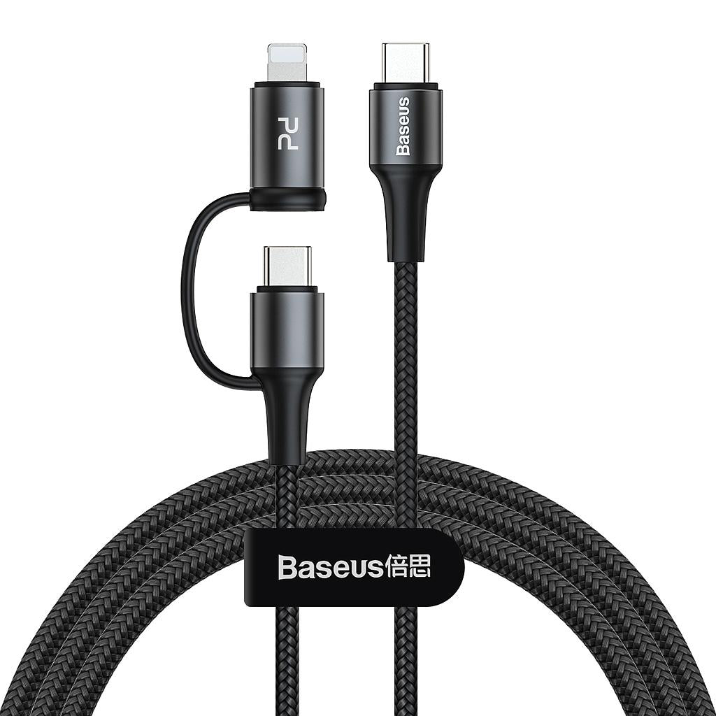 Baseus Twins 2 In 1 Cable Type-C 60W PD Ip 2A 1M