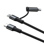 Baseus Twins 2 In 1 Cable Type-C 60W PD Ip 2A 1M