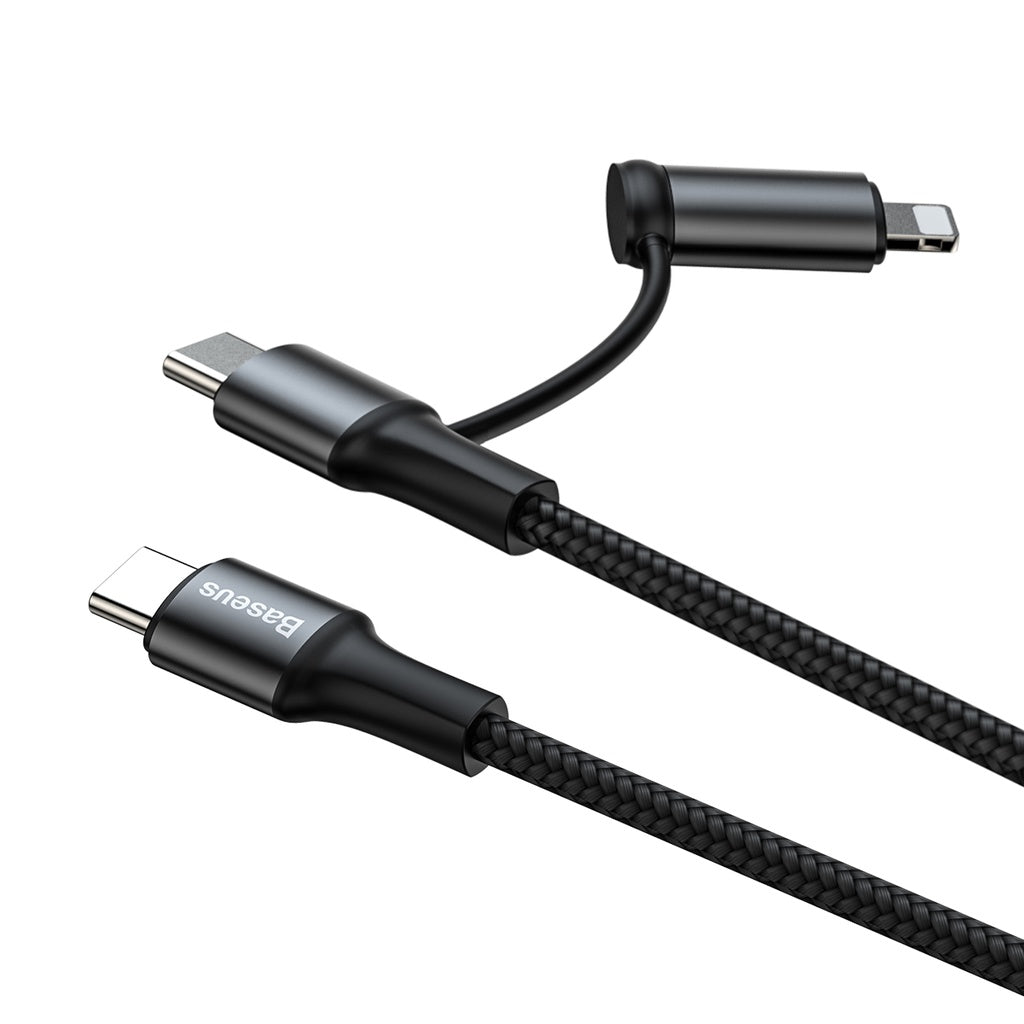 Baseus Twins 2 In 1 Cable Type-C 60W PD Ip 2A 1M