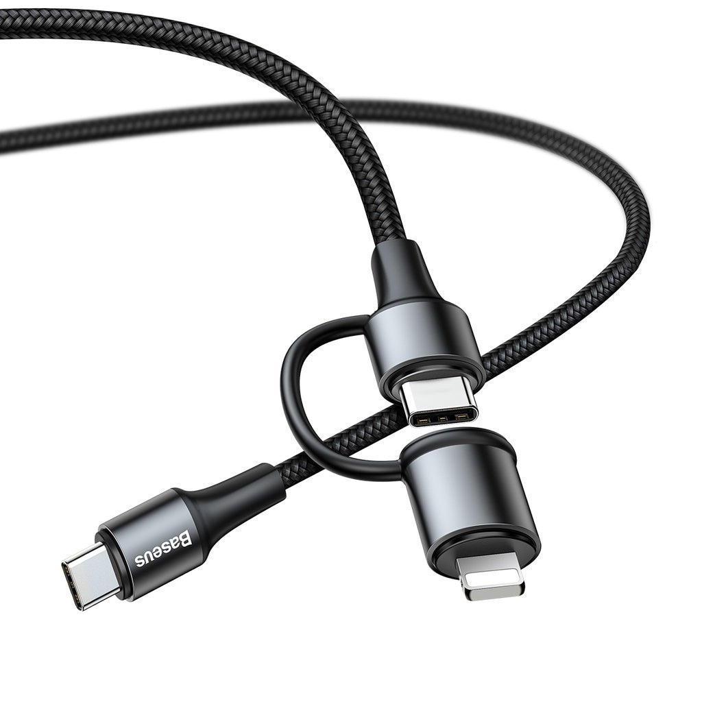 Baseus Twins 2 In 1 Cable Type-C 60W PD Ip 2A 1M