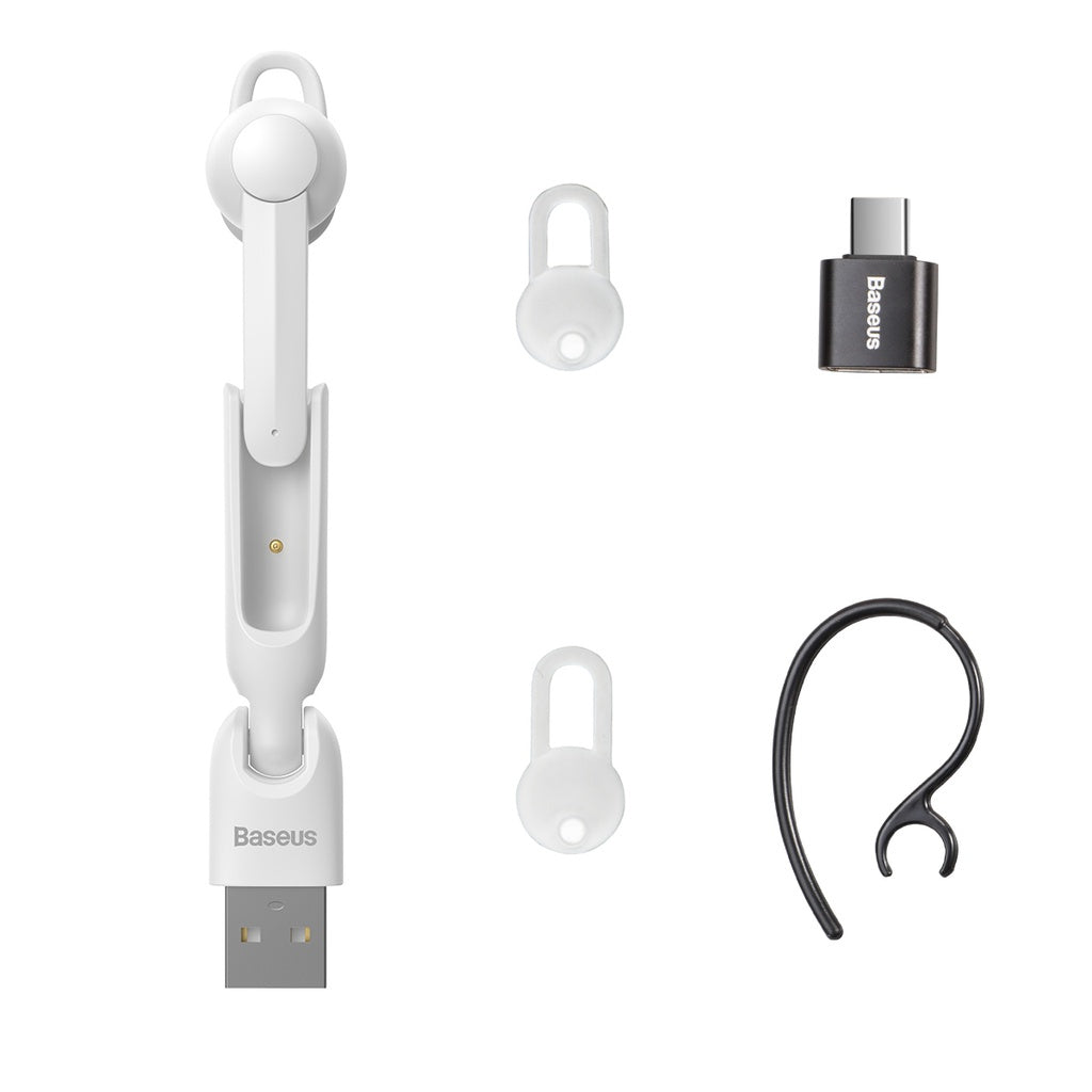 Baseus Encok Vehicle-Mount Wireless Earphones A05 - White