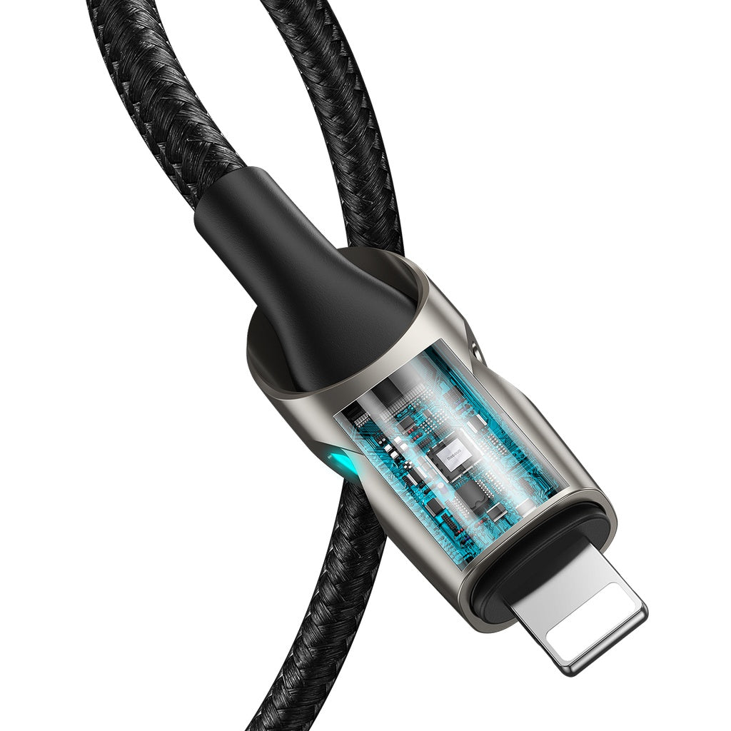 Baseus Fish Eye Cable Type-C For iP 1M - Black