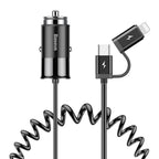 Baseus Enjoy Together 2-In-1 Car Charger