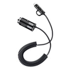 Baseus Enjoy Together 2-In-1 Car Charger