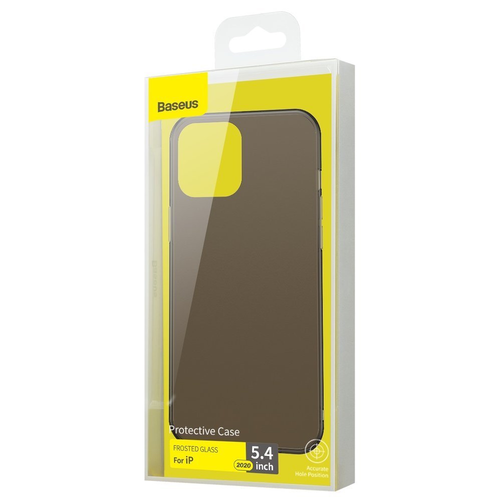 Baseus Frosted Glass Protective Case For iPhone12 mini 5.4in