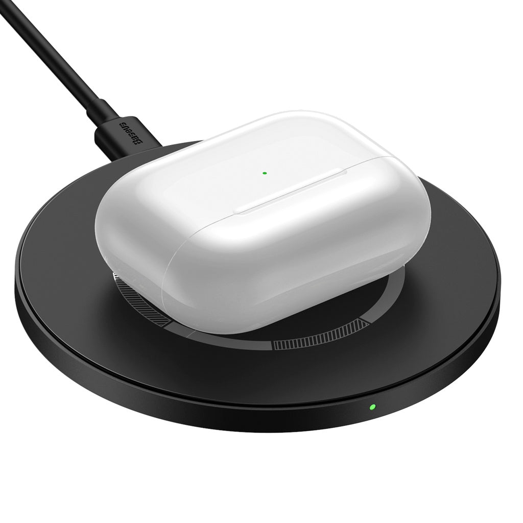 Baseus Simple Magnetic Wireless Charger(Suit For iPhone12) - Clear