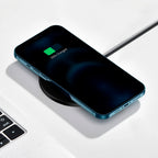 Baseus Simple Magnetic Wireless Charger(Suit For iPhone12) - Clear