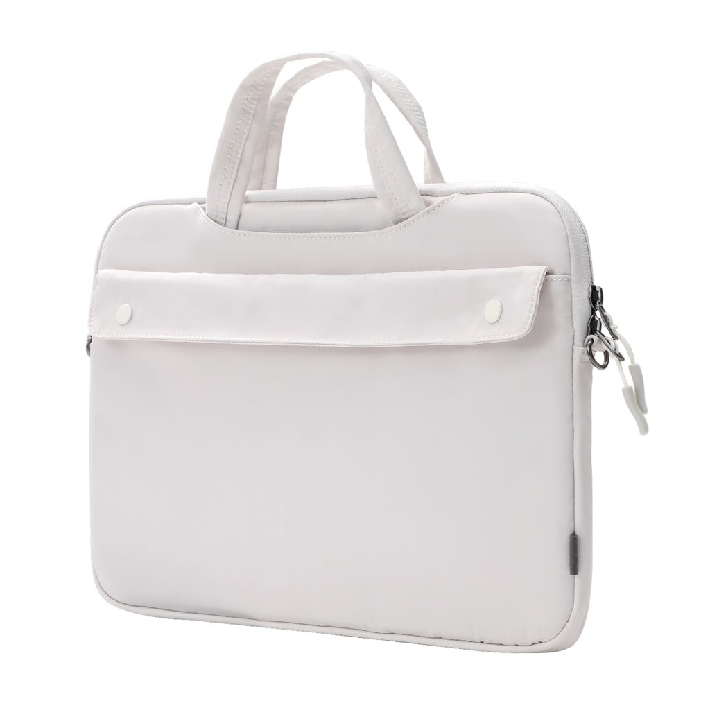 Baseus Basics Series 16" Shoulder Computer Bag- White