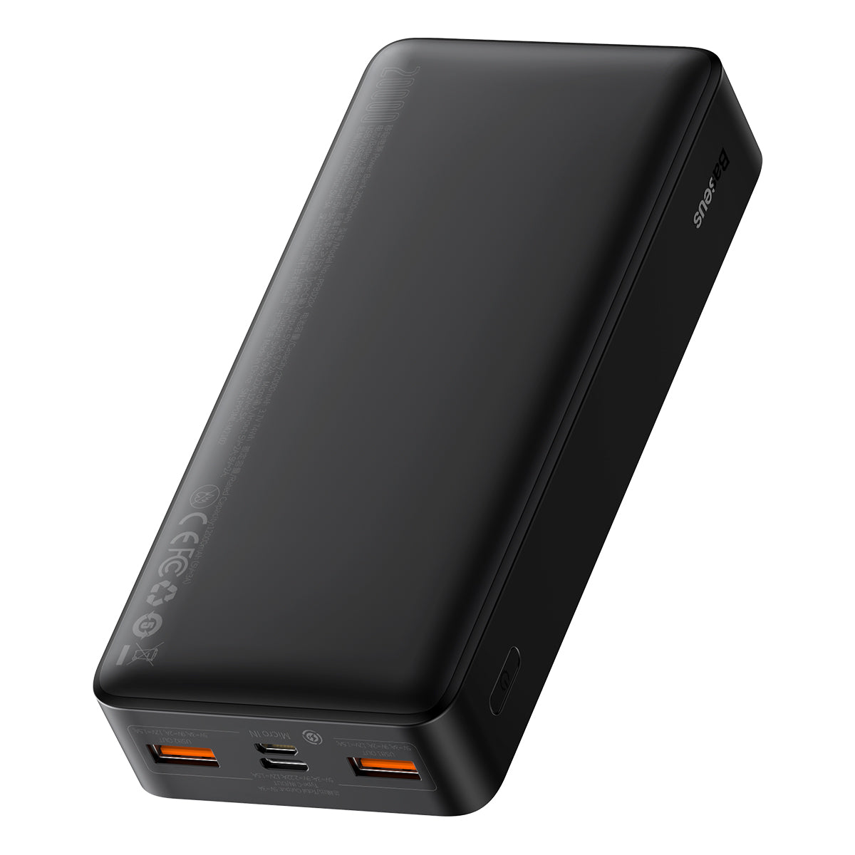 Baseus Bipow Digital Display Power bank 20,000mAh 20W (NE) - Black