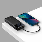 Baseus Bipow Digital Display Power bank 20,000mAh 20W (NE) - Black