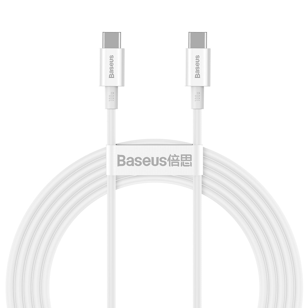 Baseus Superior Series Fast Charging Data Cable Type-C to Type-C 100W 2m White