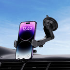 Baseus Ultra Control Pro Series Clamp-Type Car Holder Set Cluster Black