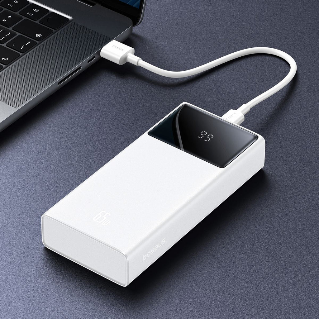 BASEUS STAR-LORD DIGITAL DISPLAY FAST CHARGING POWER BANK 20,000MAH 65W - Black