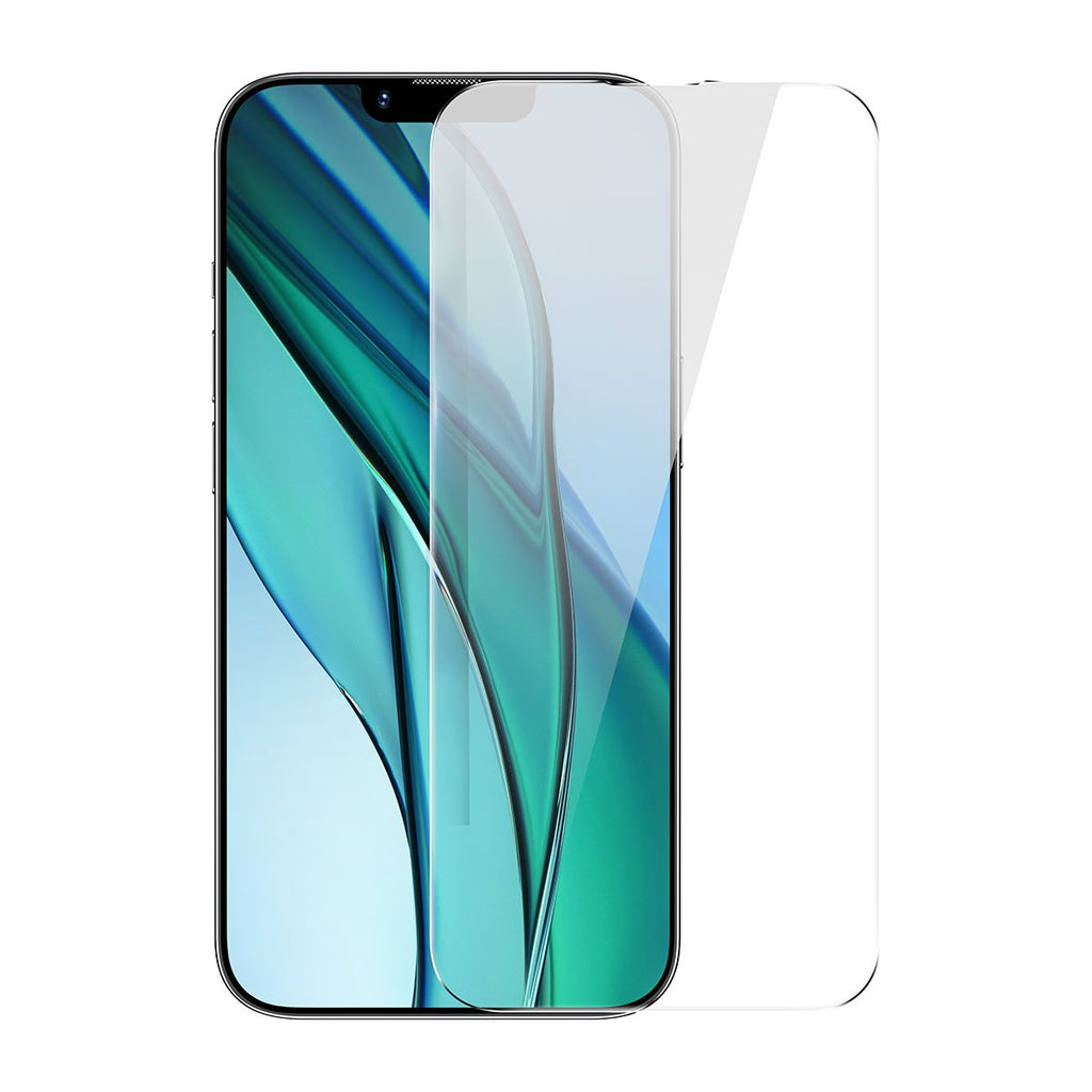 Baseus 0.3mm Tempered-Glass Crystal Series Shatter-resistant Tempered Glass EasyStick Film iPhone13 (Pack of 2)