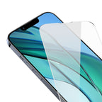 Baseus 0.3mm Tempered-Glass Crystal Series Shatter-resistant Tempered Glass EasyStick Film iPhone13 (Pack of 2)